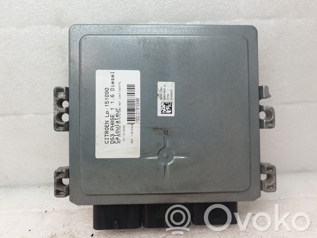 Citroen DS3 Engine control unit/module 