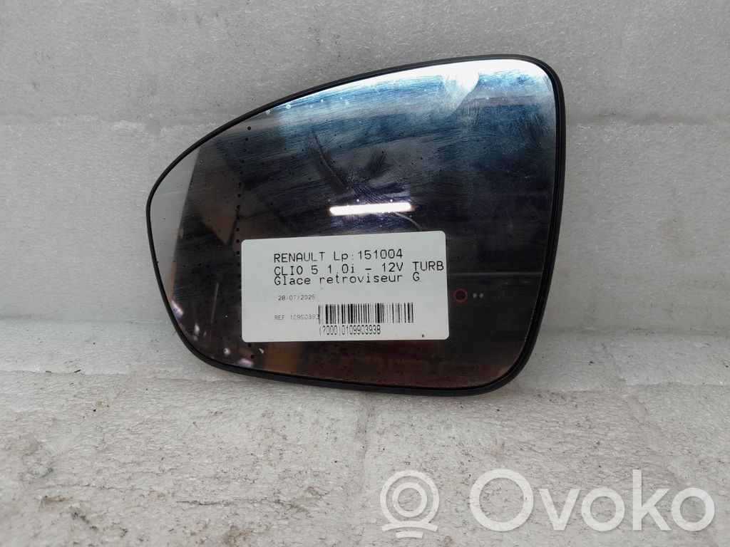 Renault Clio V Vidrio del espejo lateral 