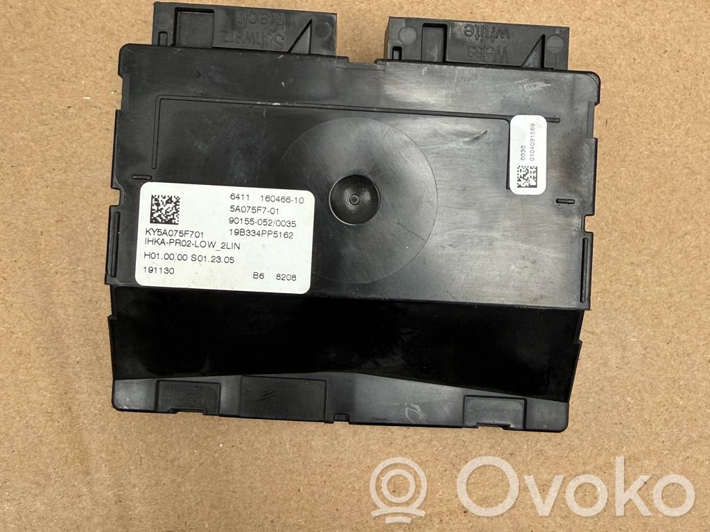 BMW 1 F40 Air conditioning/heating control unit 
