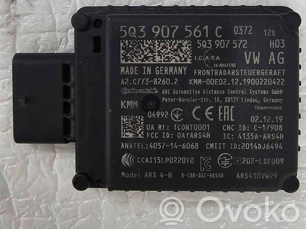 Volkswagen Polo VI Sensor de radar Distronic 