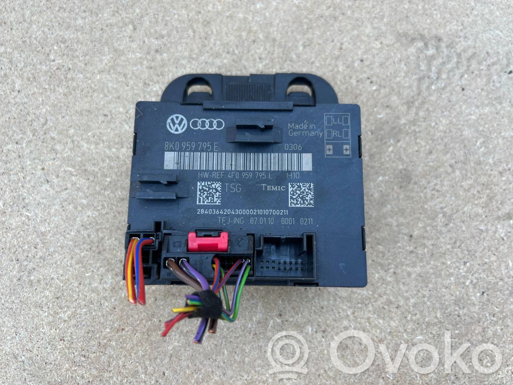 Door control unit/module   8K0959795E,4F0959795L