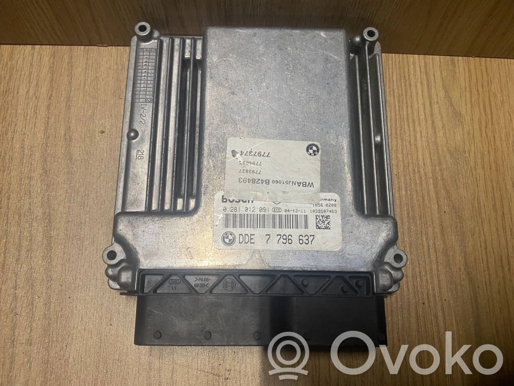 Engine control unit/module   0281012091,7796637