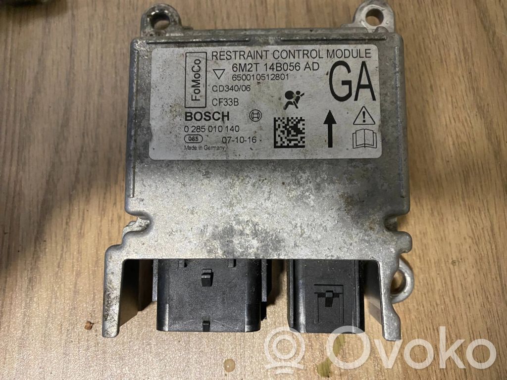 Airbag control unit/module   6M2T14B056AD,650010512801,0285010140
