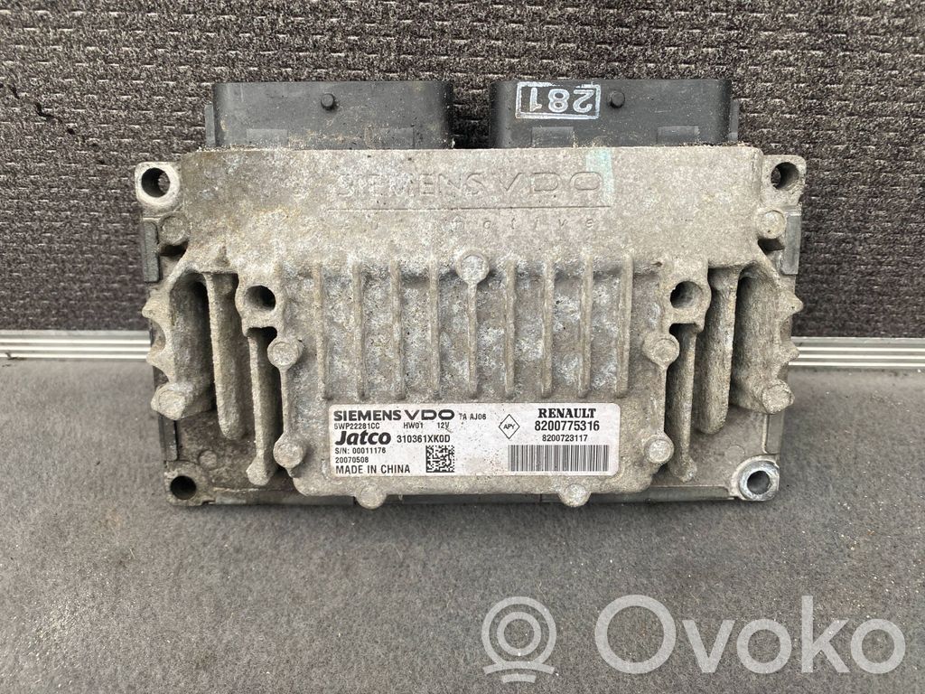 Renault Laguna III Gearbox control unit/module 
