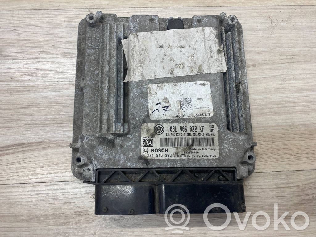 Engine control unit/module   03L906022KF,03L906022G,0281015332