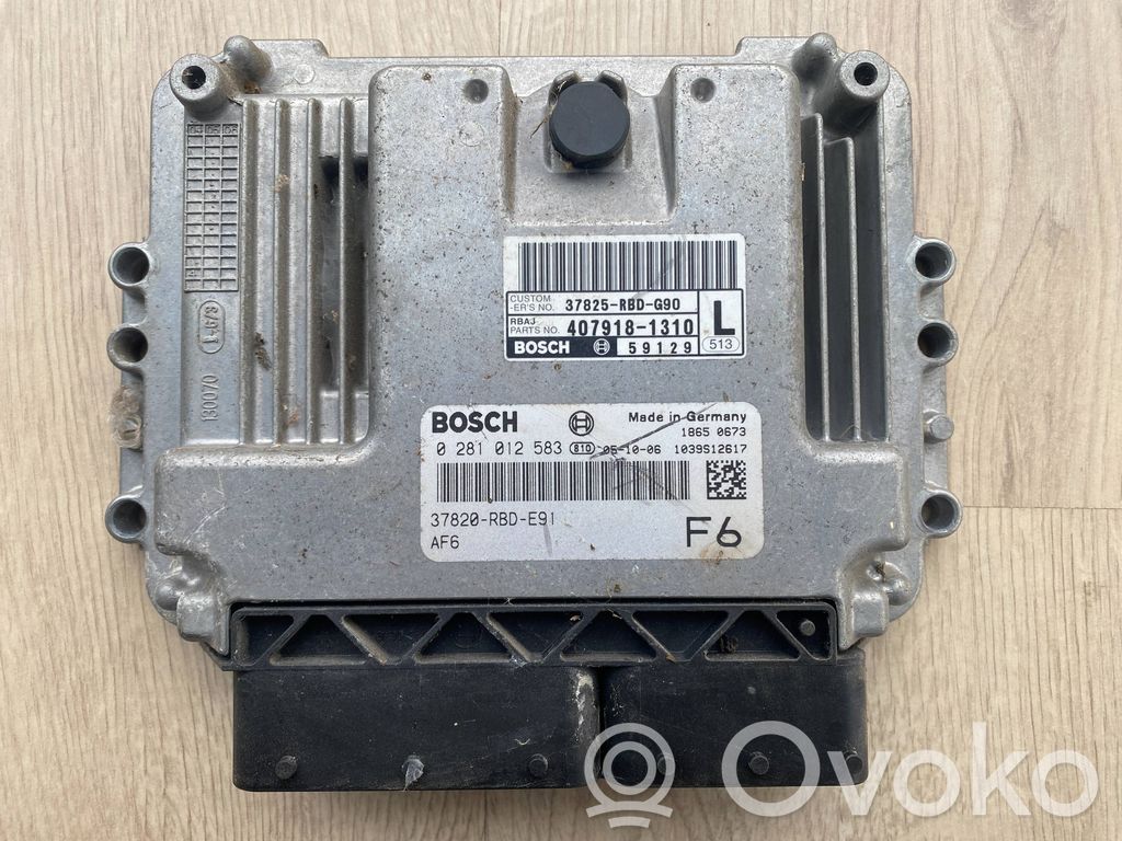 Honda Accord Engine control unit/module 
