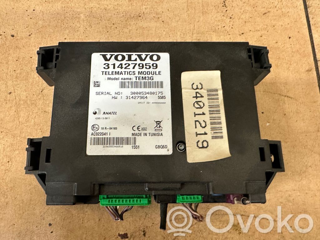 Other control units/modules   31427959