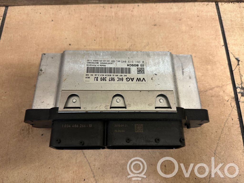 Skoda Fabia Mk3 (NJ) Engine control unit/module 
