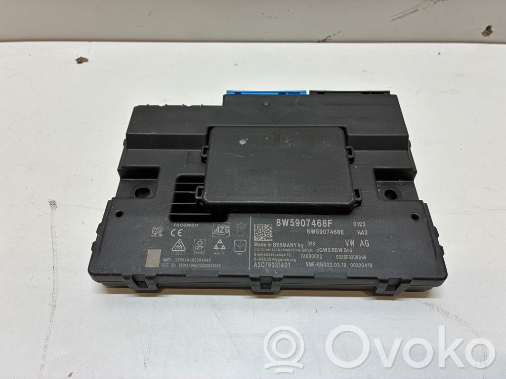 Audi A4 S4 B9 Gateway control module 