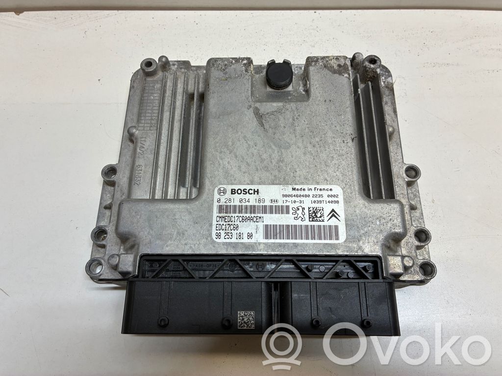 Peugeot Partner Engine control unit/module ECU 