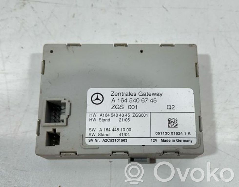 Mercedes-Benz ML W164 Módulo de control Gateway 