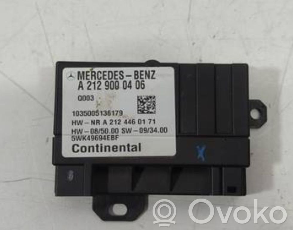 Mercedes-Benz GLK (X204) Unitate/modul comandă pompă injecție combustibil 