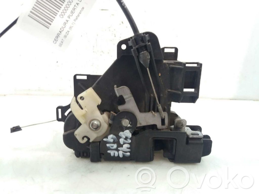 Seat Ibiza III (6L) Zamek drzwi przednich 