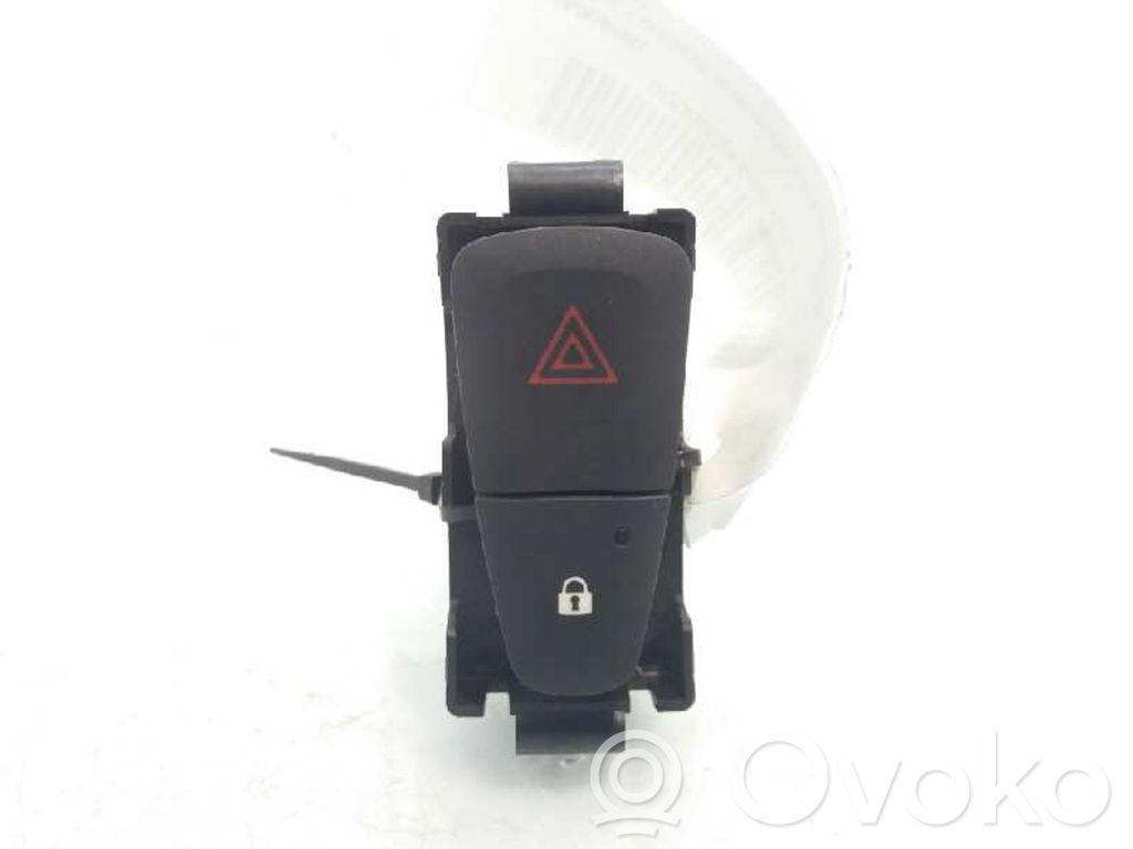 Renault Megane III Botón interruptor de luz de peligro 