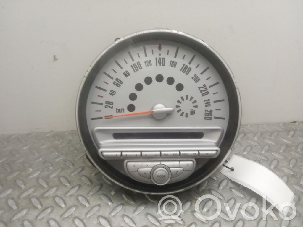 Mini Cooper Coupe R58 Nopeusmittari (mittaristo) 