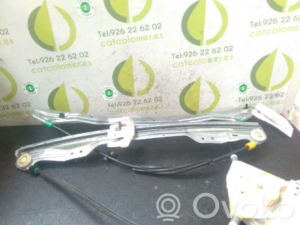 Regulador manual de la ventanilla delantera   9681594480,964865100
