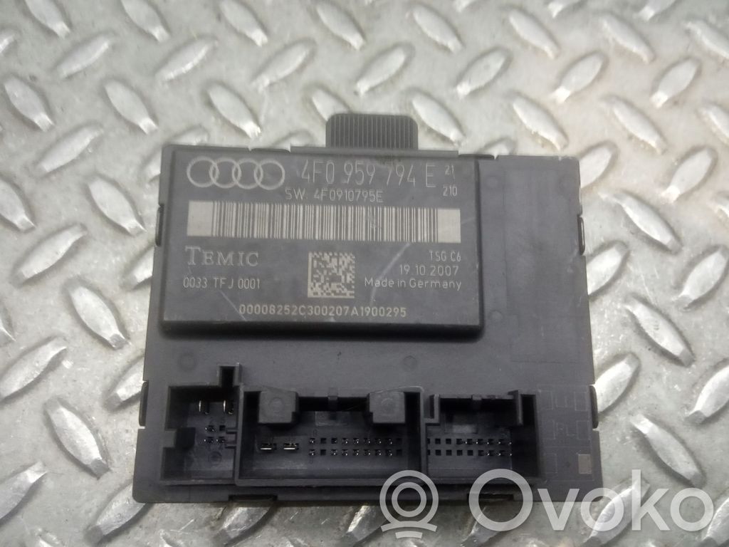 Moottorin ohjainlaite/moduuli   4F0959794E,4F0910795E