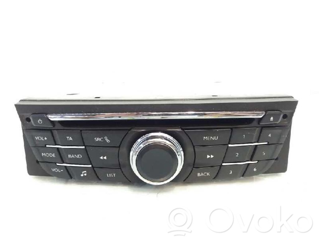 Citroen C-Elysée Steuergerät Audioanlage Soundsystem Hi-Fi 