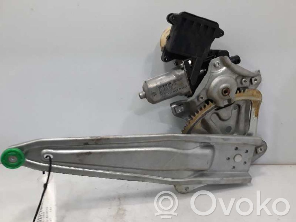 Toyota Auris 150 Meccanismo di sollevamento del finestrino posteriore senza motorino 