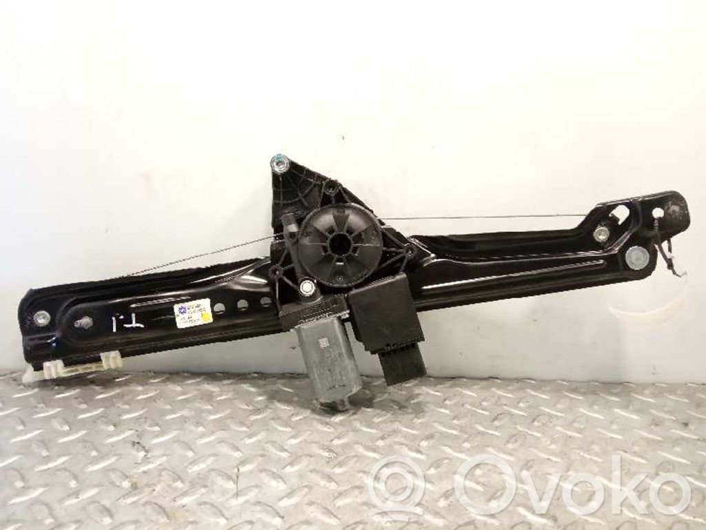 Citroen C3 Mechanizm podnoszenia szyby tylnej bez silnika 