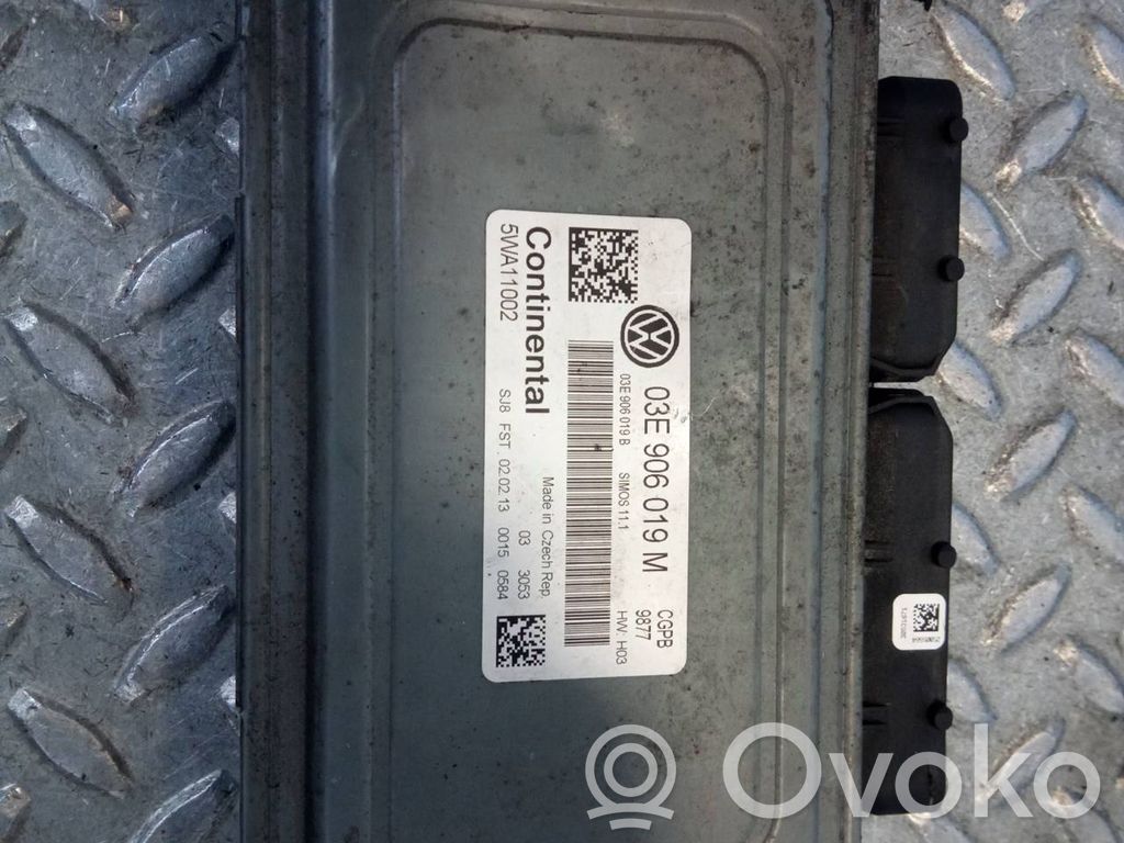 Volkswagen Polo V 6R Centralina/modulo chiusura centralizzata portiere 