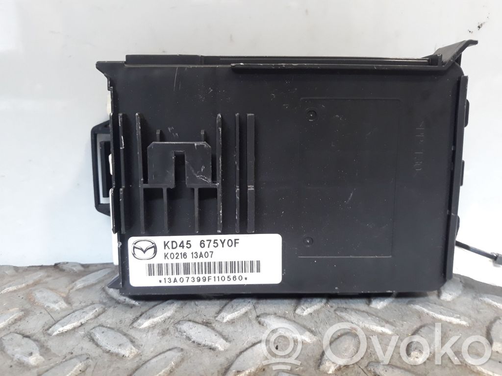Unidad de control/módulo del motor   KD45675Y0F,K021613A07