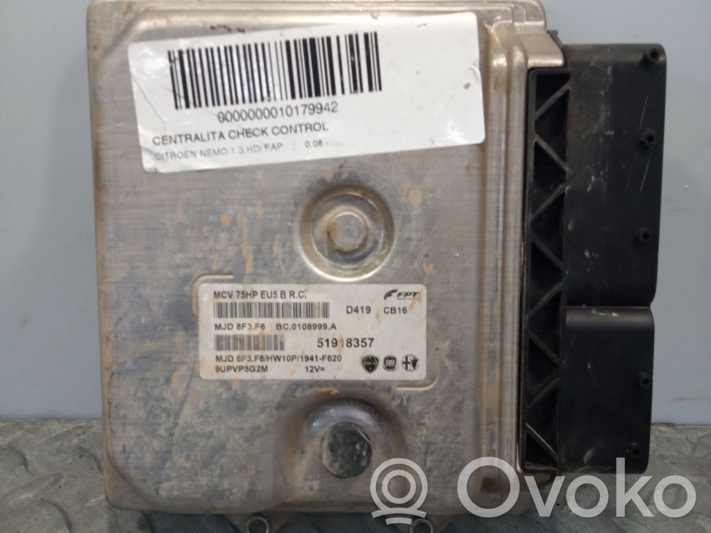 Citroen Nemo Unidad de control/módulo del bloqueo de puertas 