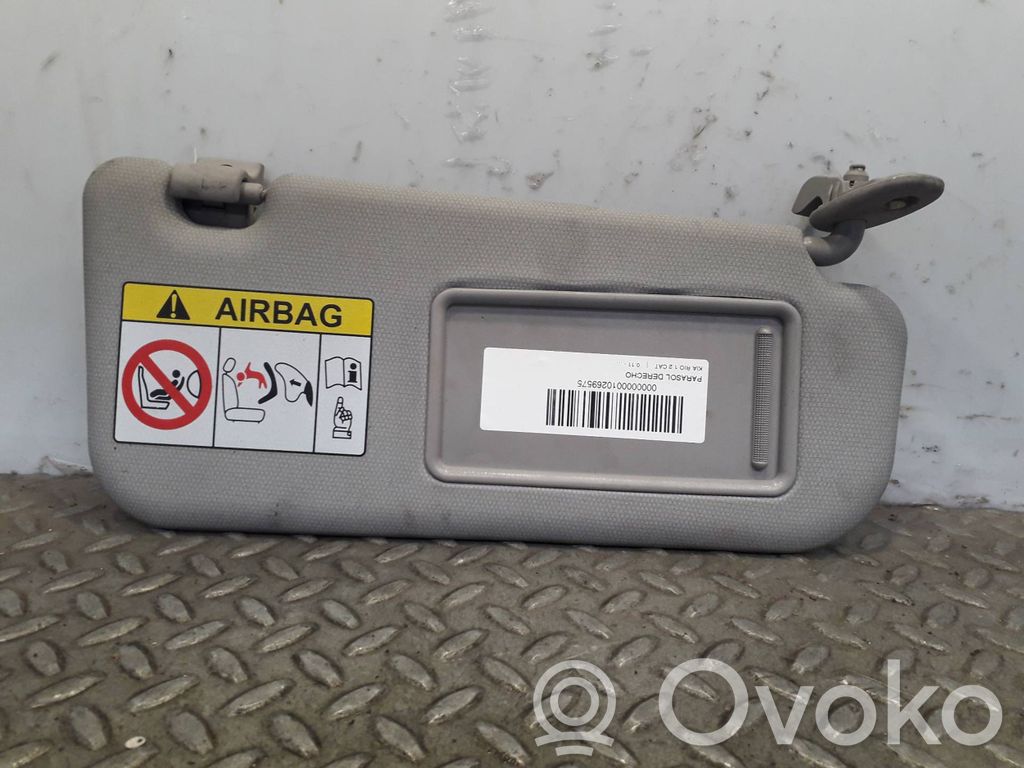 KIA Rio Sun visor 