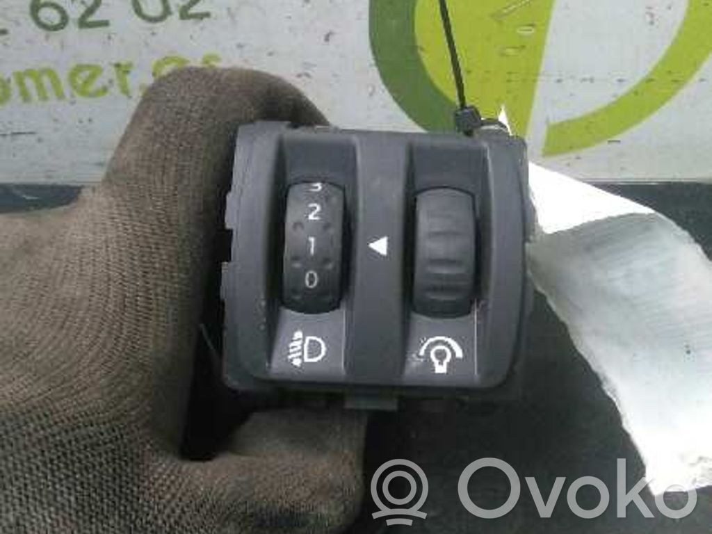 Renault Scenic I Interruptor de control del panel de luces 