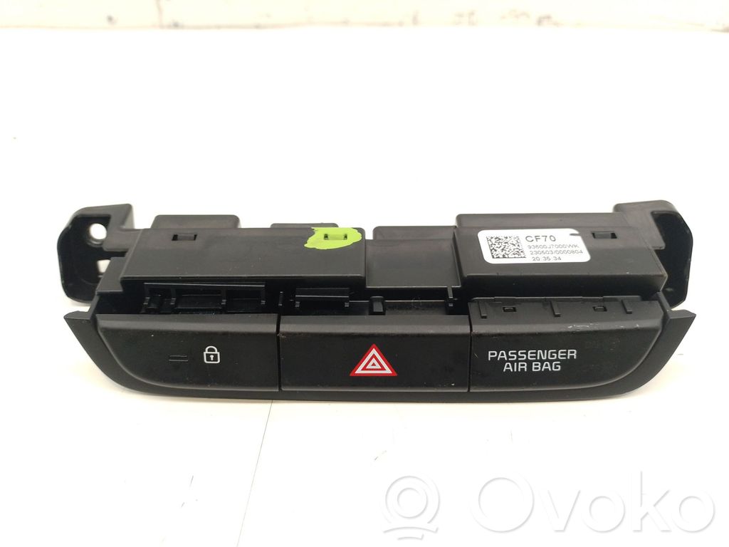 KIA Xceed Botón interruptor de luz de peligro 
