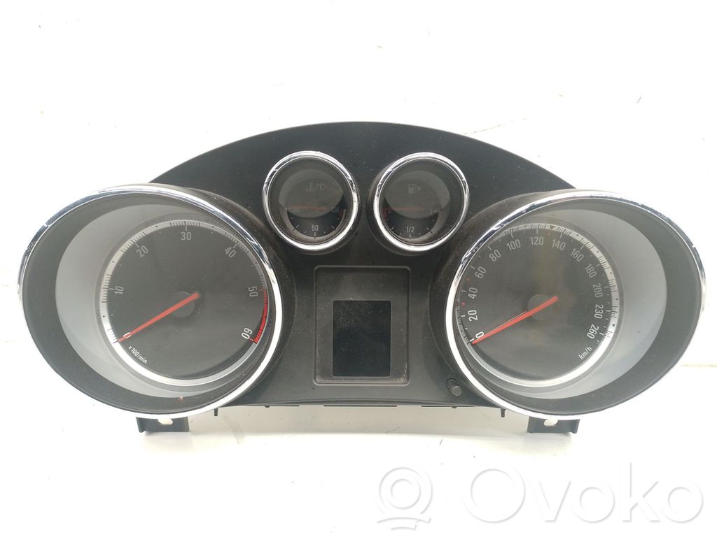Opel Insignia A Tachimetro (quadro strumenti) 