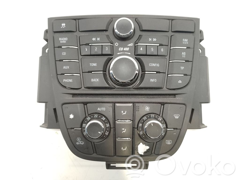 Opel Astra H Climate control unit 