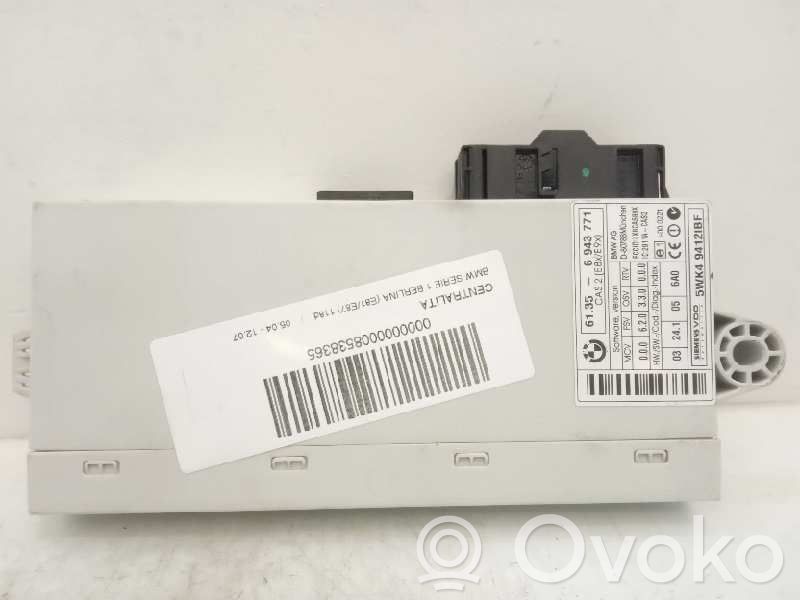 BMW 1 E81 E87 Dzinēja vadības bloks 