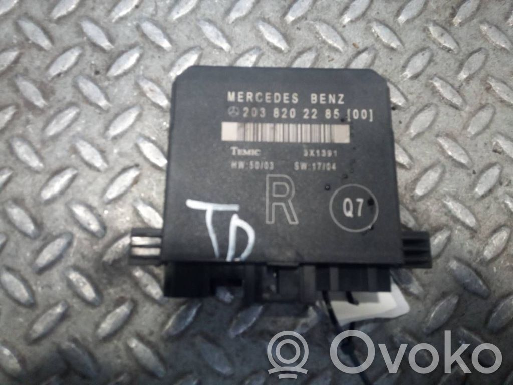 Mercedes-Benz C W203 Unidad de control/módulo del motor 