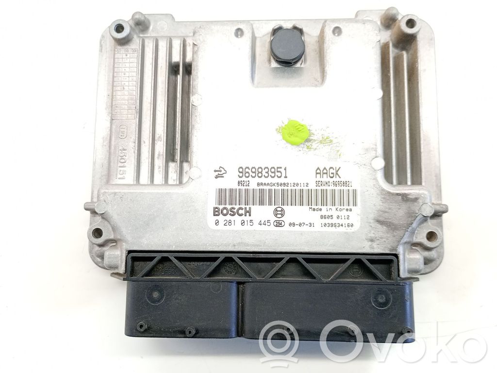 Chevrolet Cruze Door central lock control unit/module 