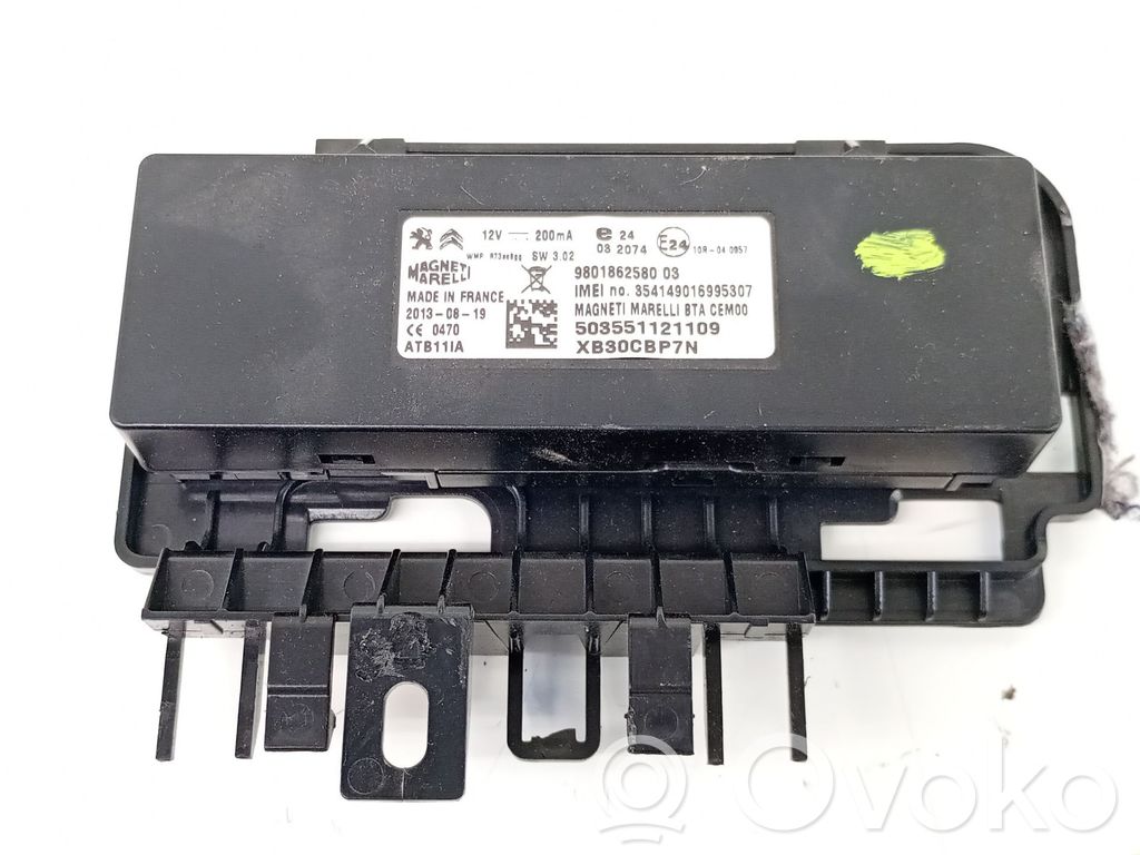 Engine control unit/module   9801862580,9801862580,9801862580