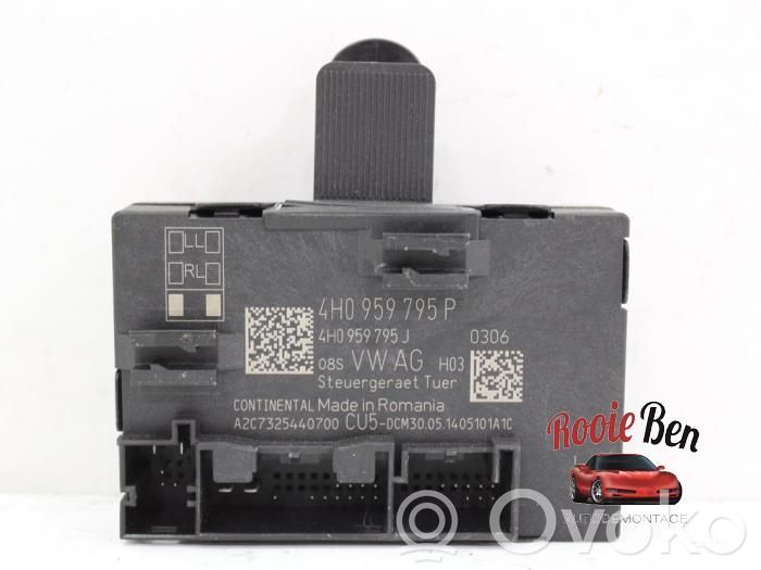 Door central lock control unit/module   4H0959795P