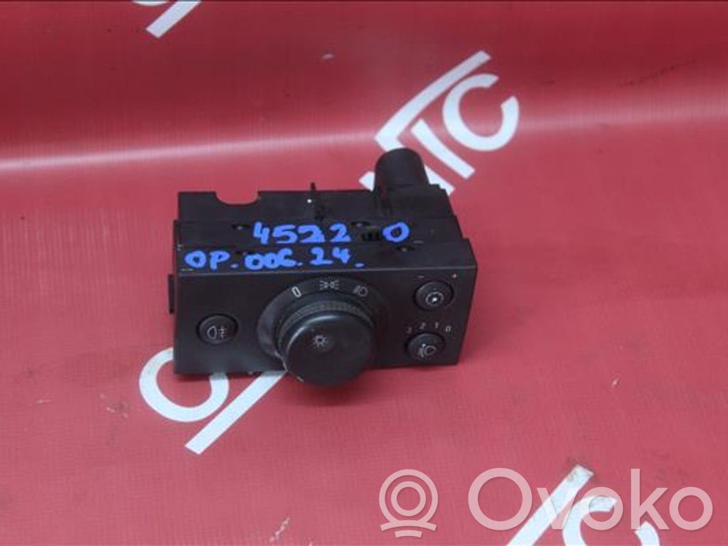 Opel Meriva A Panel lighting control switch 