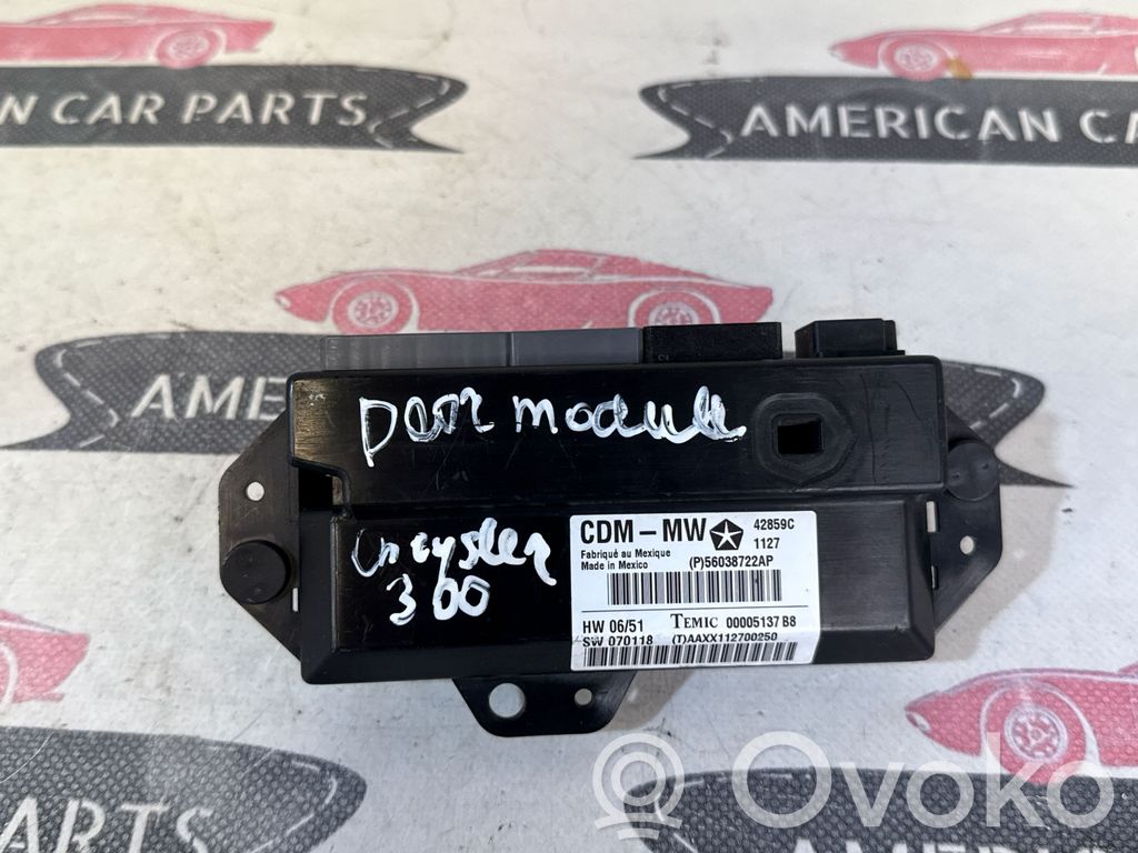Unité de commande module de porte   56038722AP,00005137B8,SW070118