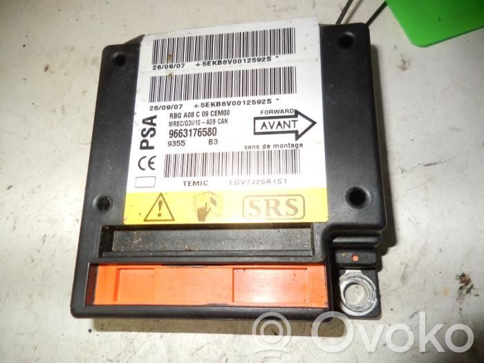 Peugeot 1007 Airbag control unit/module 