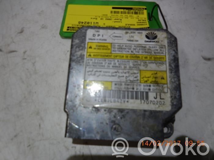 Daewoo Kalos Airbag control unit/module 