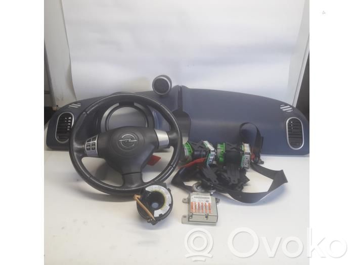 Opel Agila B Oro pagalvių valdymo blokas 