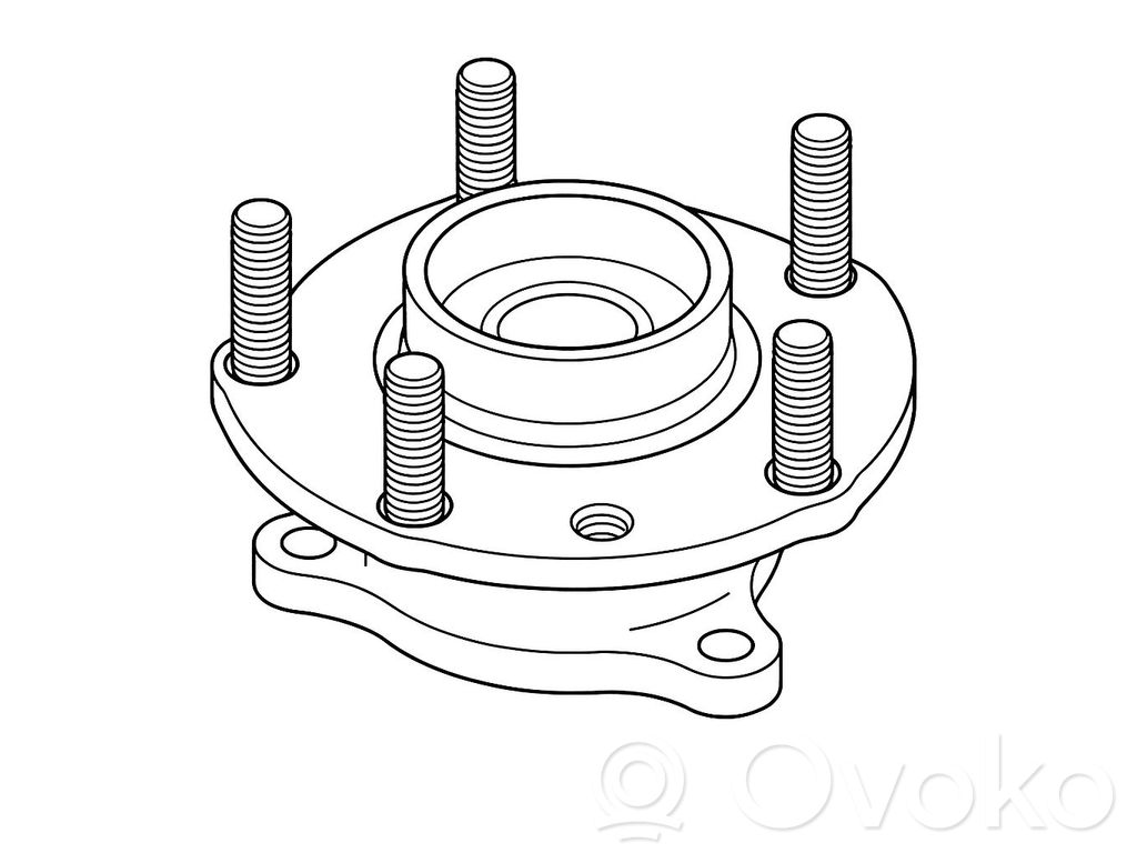 Front wheel hub