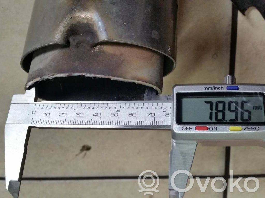 Exhaust tail pipe