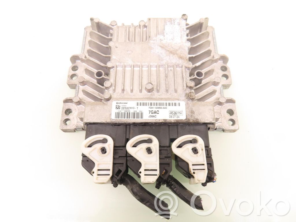 Engine control unit/module   7G9112A650AAC,5WS40761CT,5WS40761CT,7G9112A650AAC