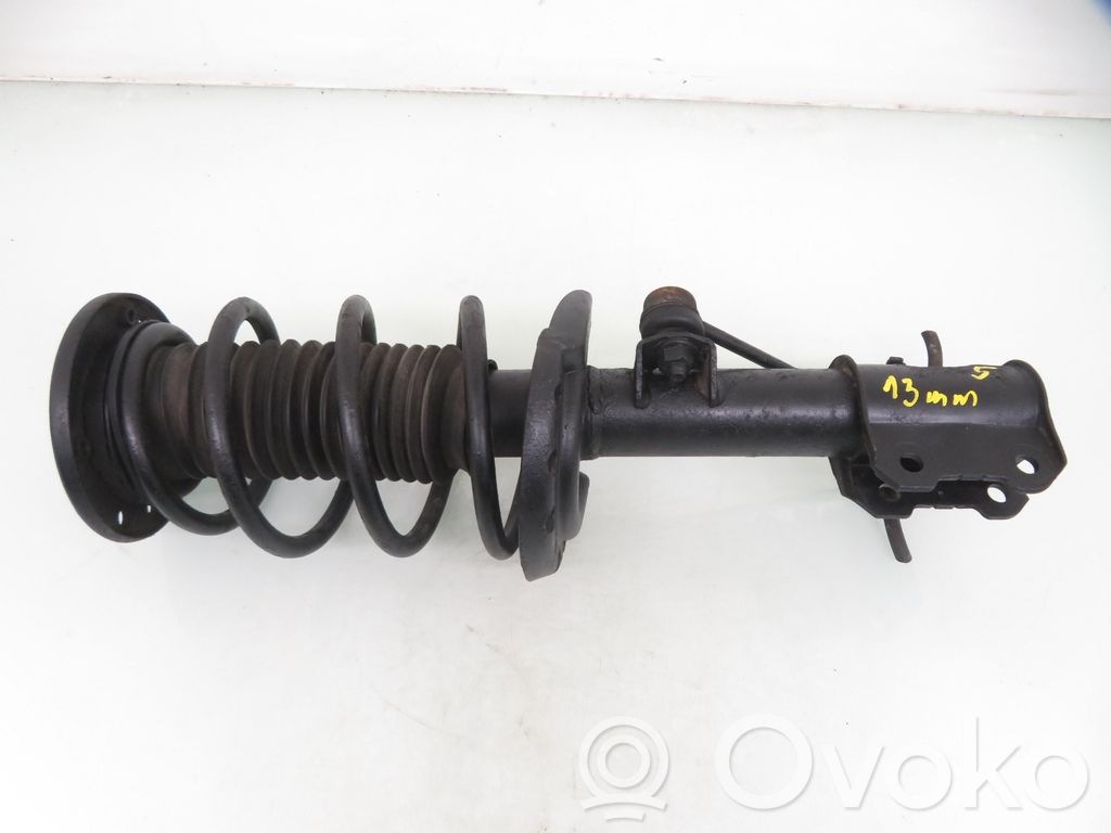 Front shock absorber with coil spring