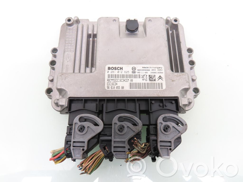 Unidad de control/módulo del motor   9661005580,0281012625,0281012625,9661005580