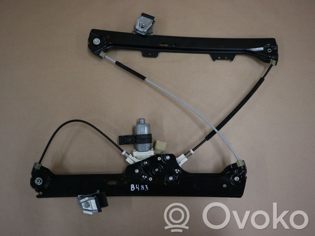 Front door window regulator with motor   7184741S,7184383E