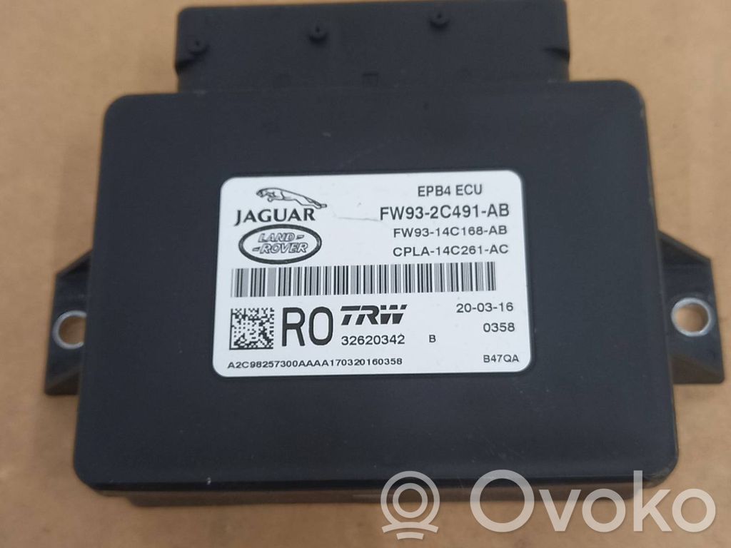 Land Rover Range Rover L405 Module de commande de frein à main 