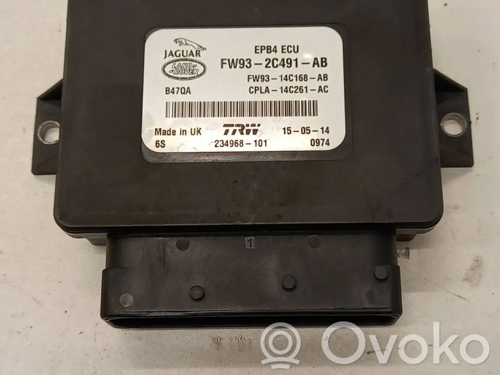 Jaguar XJ X351 Moduł / Sterownik hamulca ręcznego 